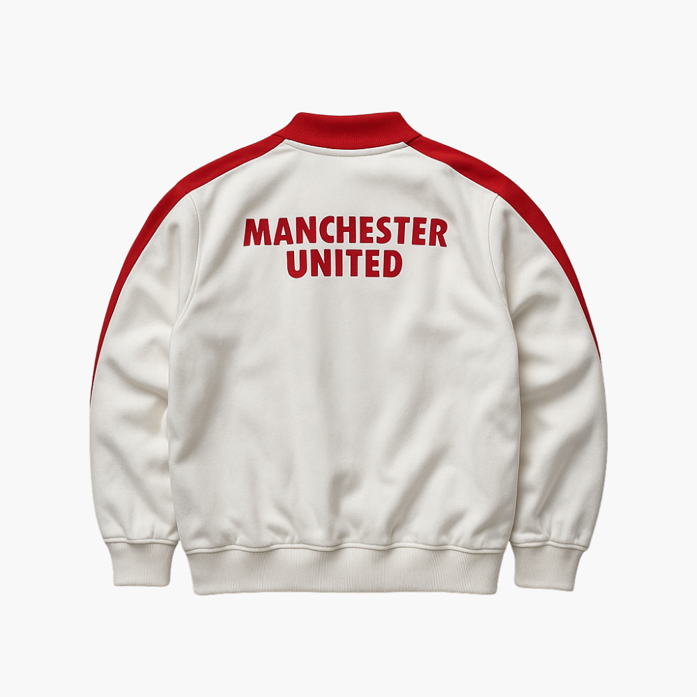 Nike Manchester United Sweatshirt White Red (M)