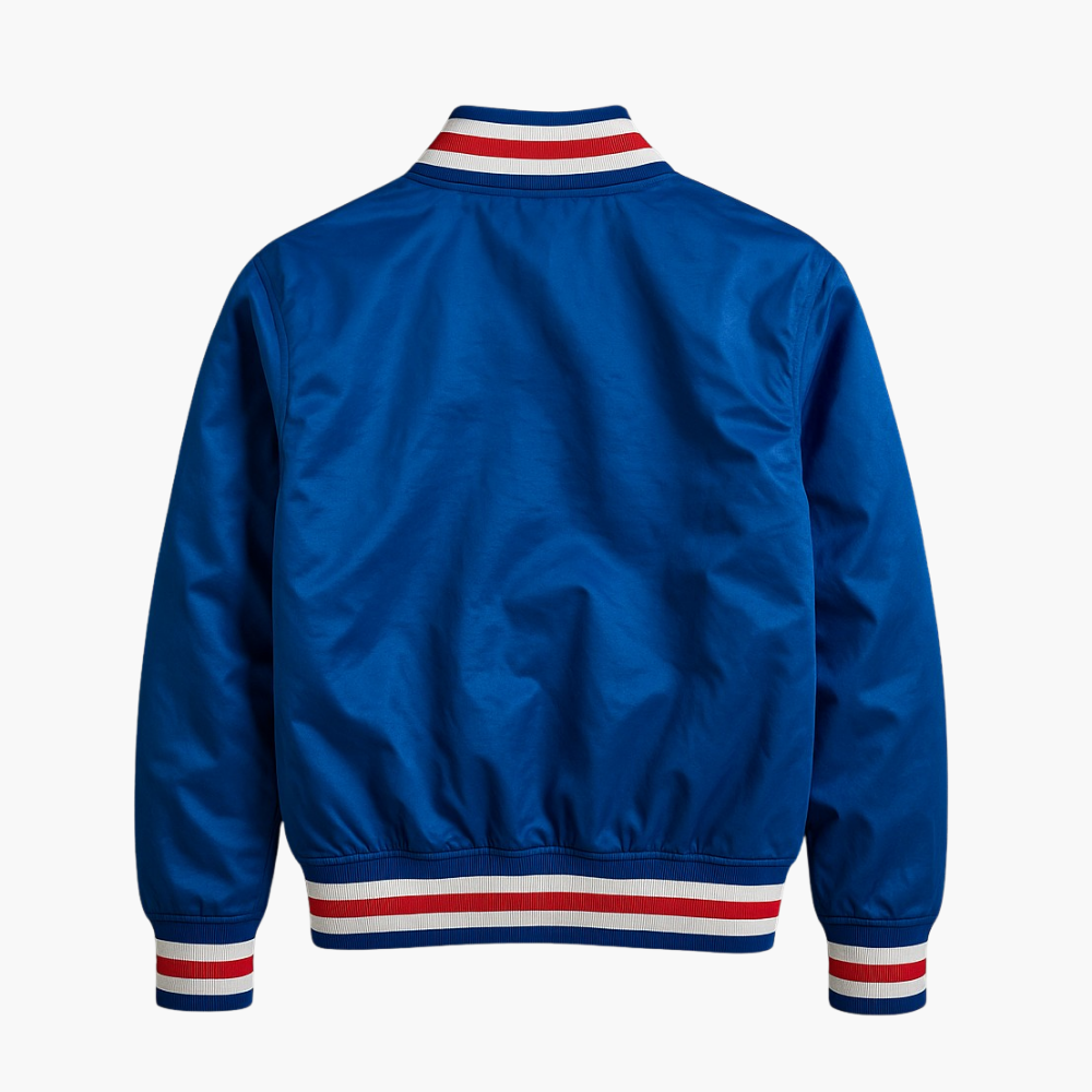 NBA College Varsity Jacket Blue Red (M)