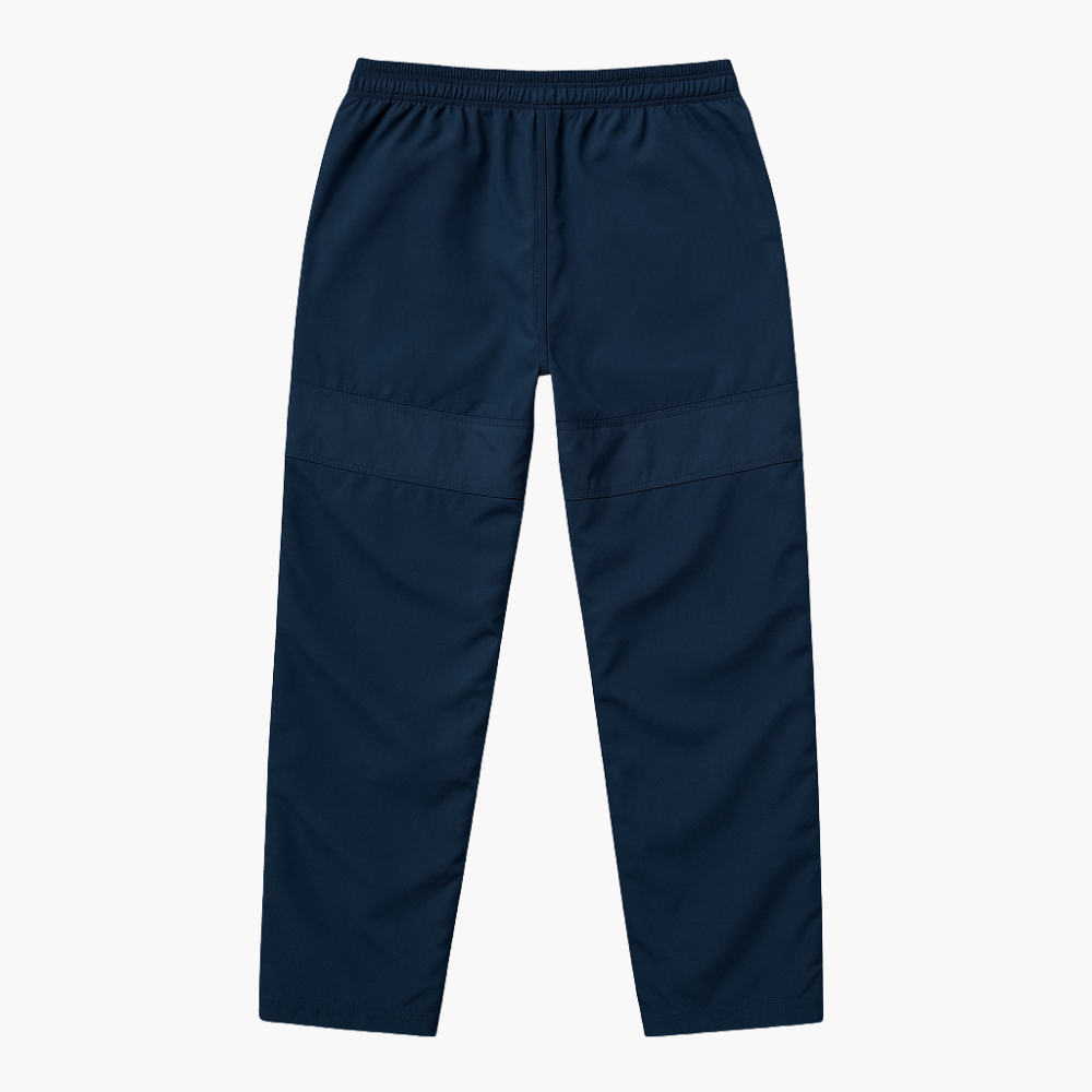 Nike Vintage Navy Track Pants Embroidered Logo (S)