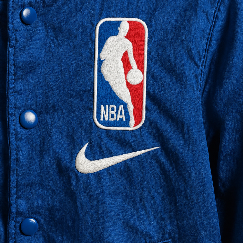 NBA College Varsity Jacket Blue Red (M)