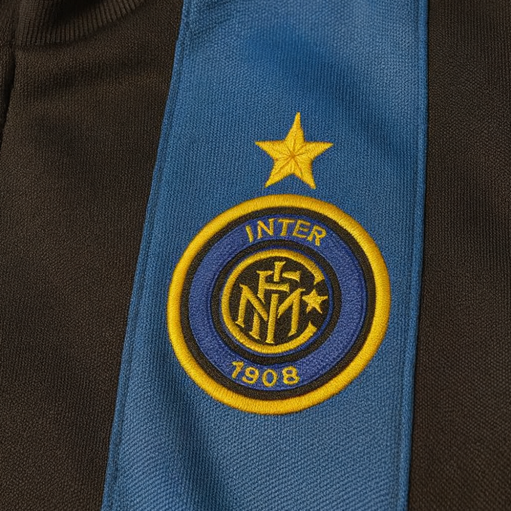 Nike Inter Milan Sweatshirt Black Blue (M)