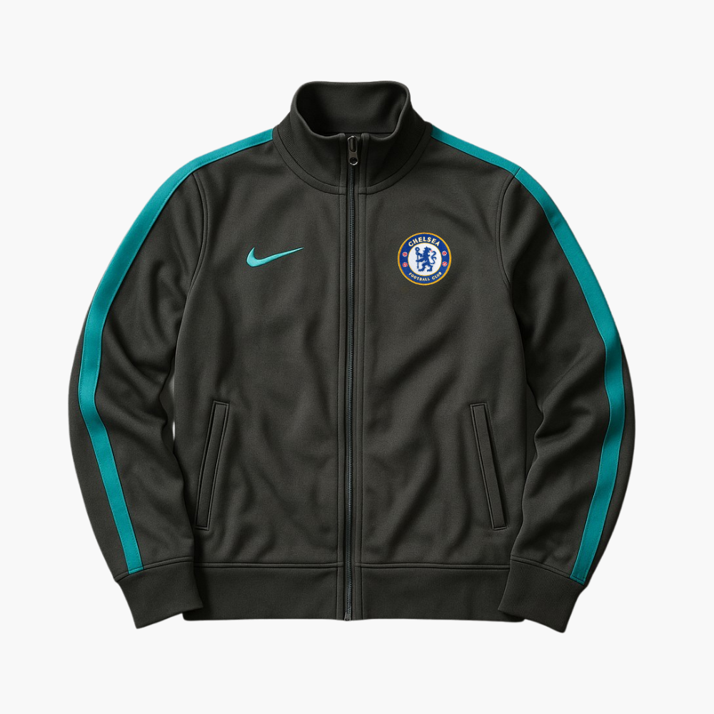 Nike Chelsea Vintage Jacket Grey Blue (S)