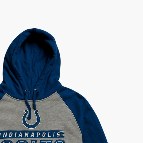 NFL Hoodie Blue / Grey (M)