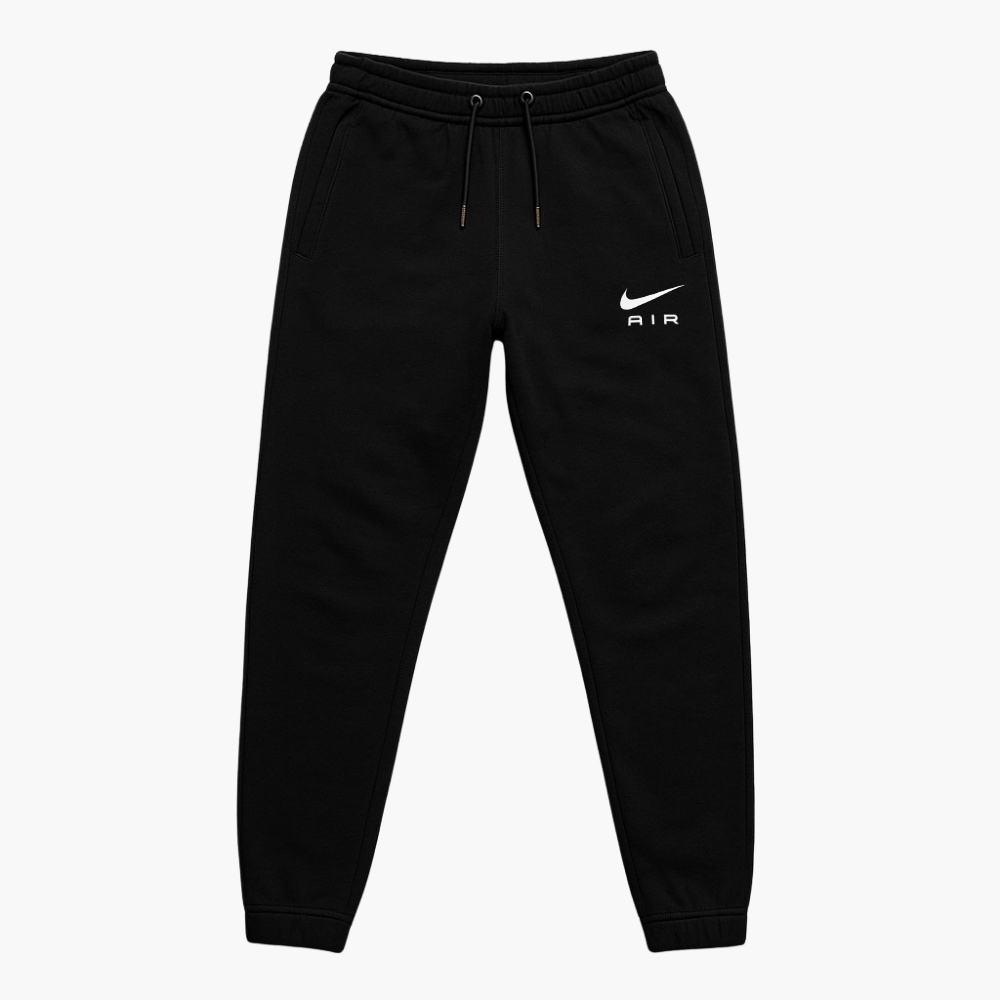 Nike Black Track Pants Embroidered Logo (S)
