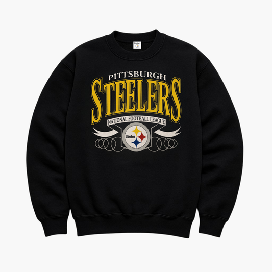 NFL Pittsburgh Steelers Vintage Crewneck Black (S)