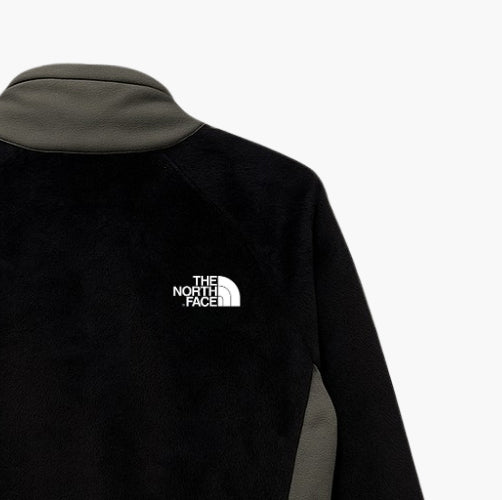 The North Face Vintage Fleece Jacket Purple & Grey (L)