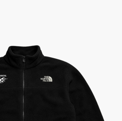 The North Face Fleece Jacket Embroidered Logo (S)