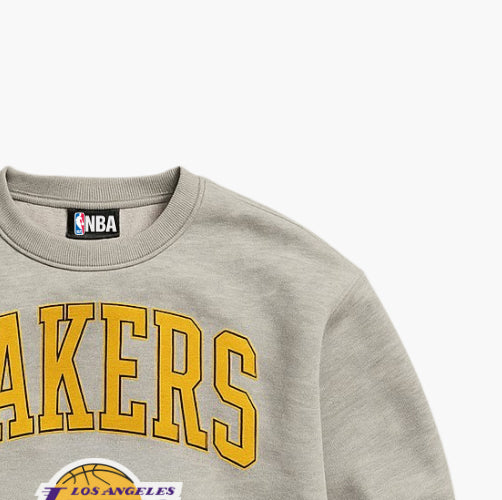 NBA Lakers Sweatshirt Grey (S)