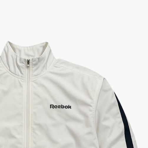 Reebok Lightweight Waterproof Windbreaker Zipped Jacket (L)