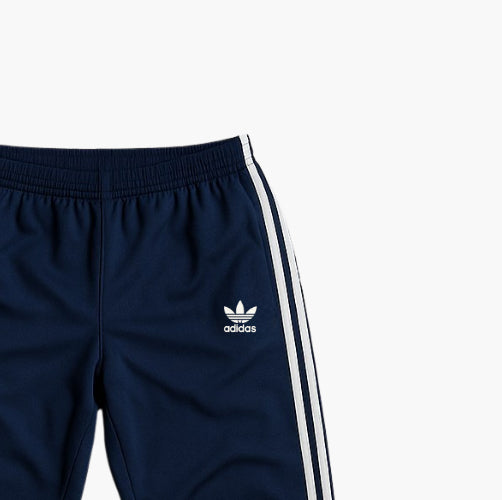 Adidas Vintage Navy/Blue Track Pants (M)