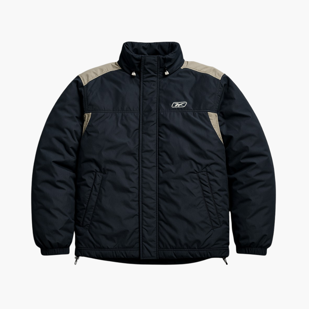 Reebok Puffer Jacket Quilted Logo (L)