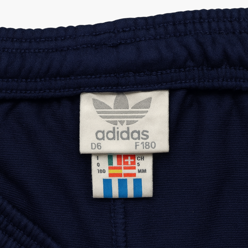 Adidas Vintage Navy/Blue Track Pants (M)