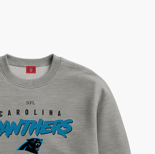 NFL Carolina Panthers Vintage Sweatshirt Grey (L)
