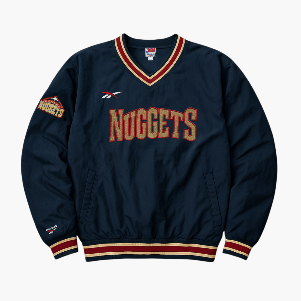 NBA Denver Nuggets Jacket Navy (L)