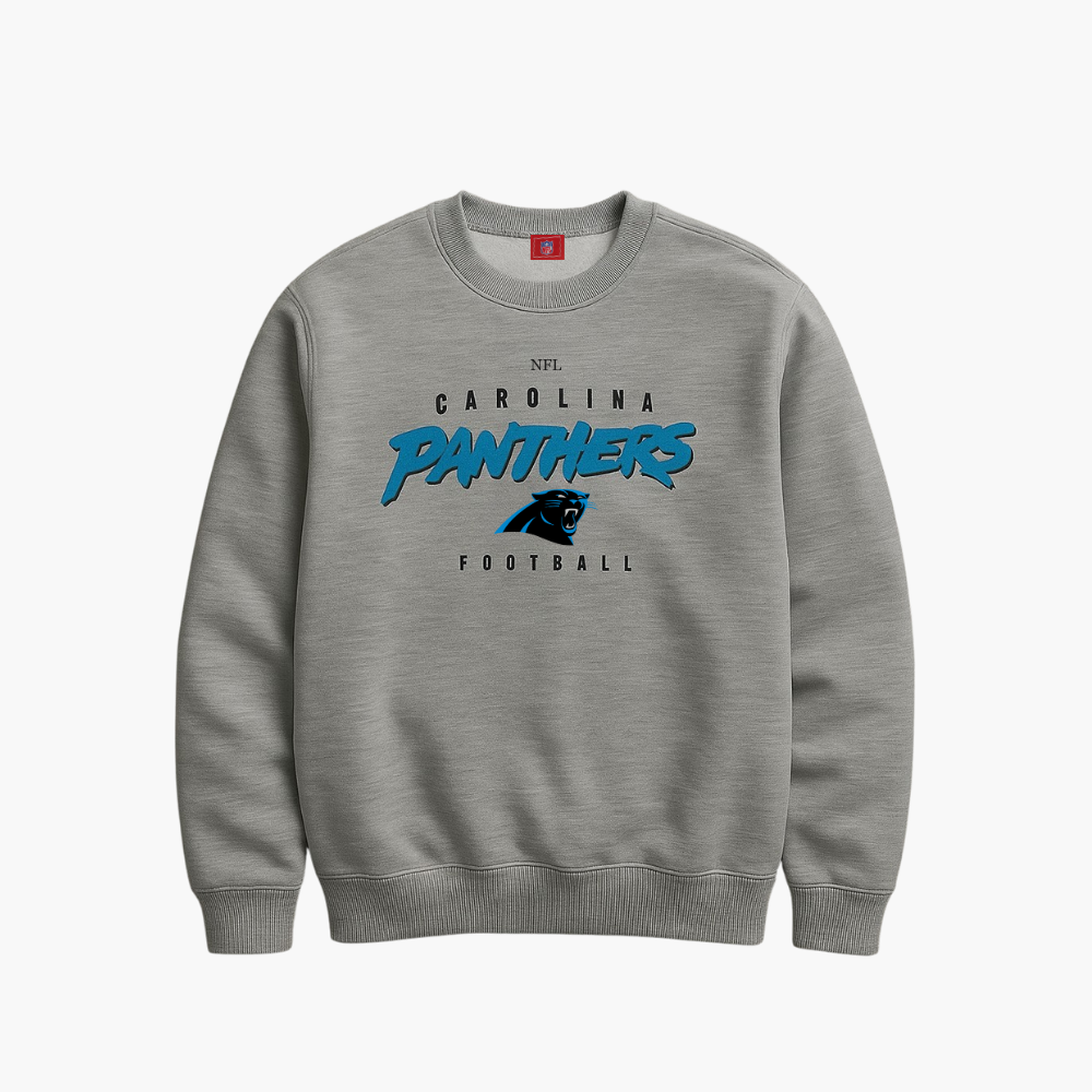 NFL Carolina Panthers Vintage Sweatshirt Grey (L)