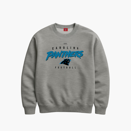 NFL Carolina Panthers Vintage Sweatshirt Grey (L)