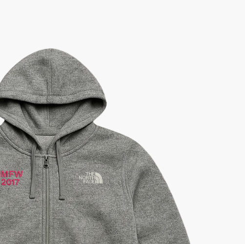 The North Face Fleece Jacket Embroidered Logo Womens (M)