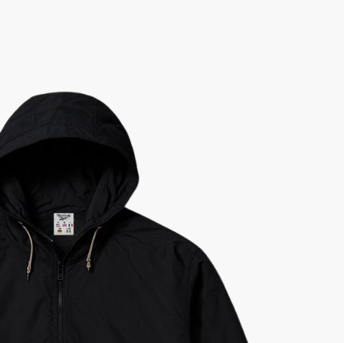Reebok Oversize Windbreaker Lightweight Zip-Up (L)