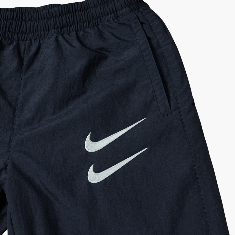 Nike Black Tracksuit Pants Embroidered Logo (S)
