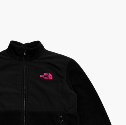 The North Face Fleece Jacket Embroidered Logo Womens (M)
