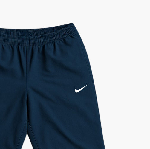 Nike Navy Blue Running Pants Dri-Fit (S)