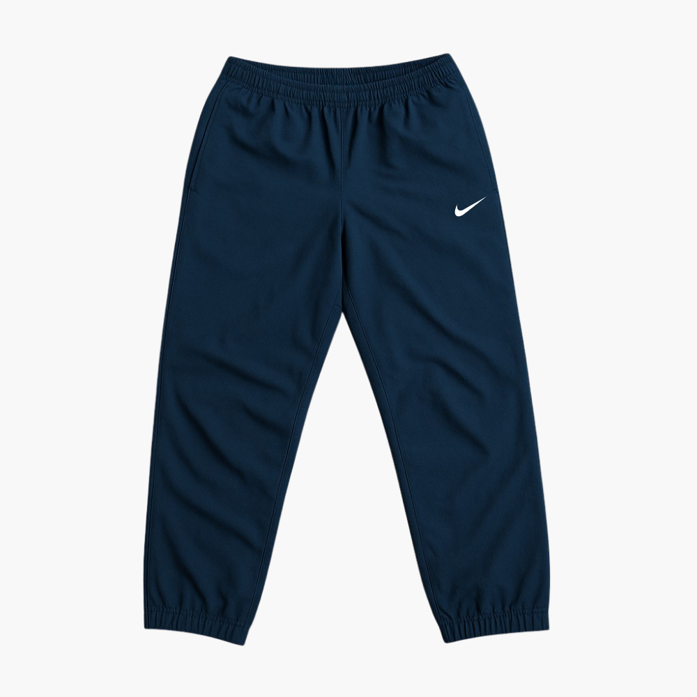 Nike Navy Blue Running Pants Dri-Fit (S)