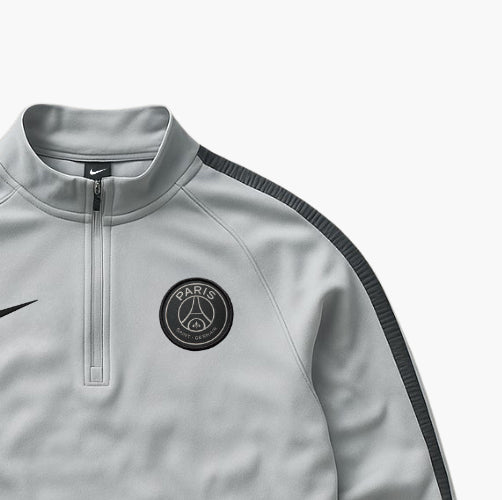 Nike PSG Training Sweatshirt Black Grey (S)