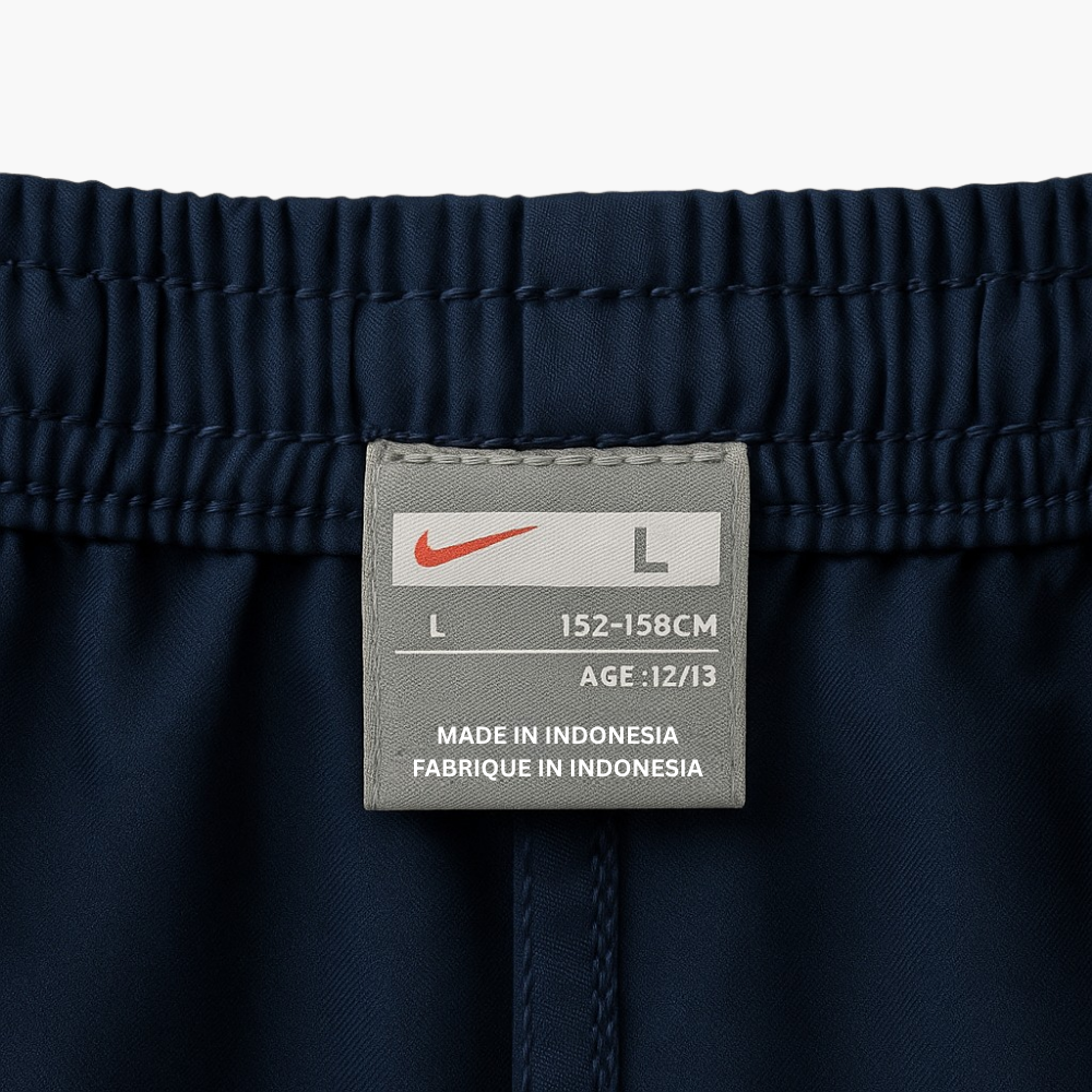 Nike Navy Blue Running Pants Dri-Fit (S)