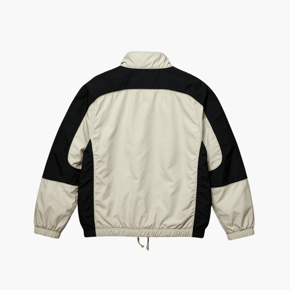 Reebok Sport Jacket Two-Tone Lightweight Zip-Up (L)