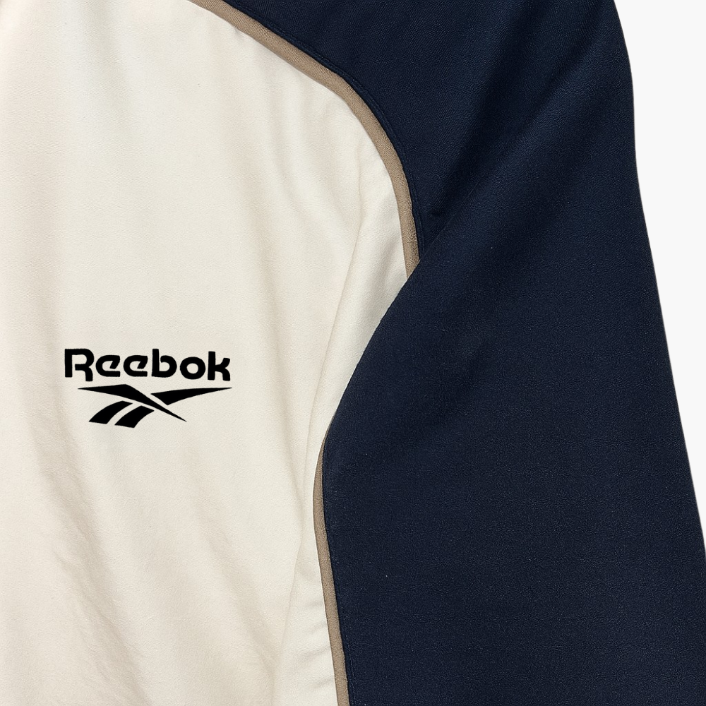 Reebok Sport Jacket Two-Tone Lightweight Zip-Up (L)