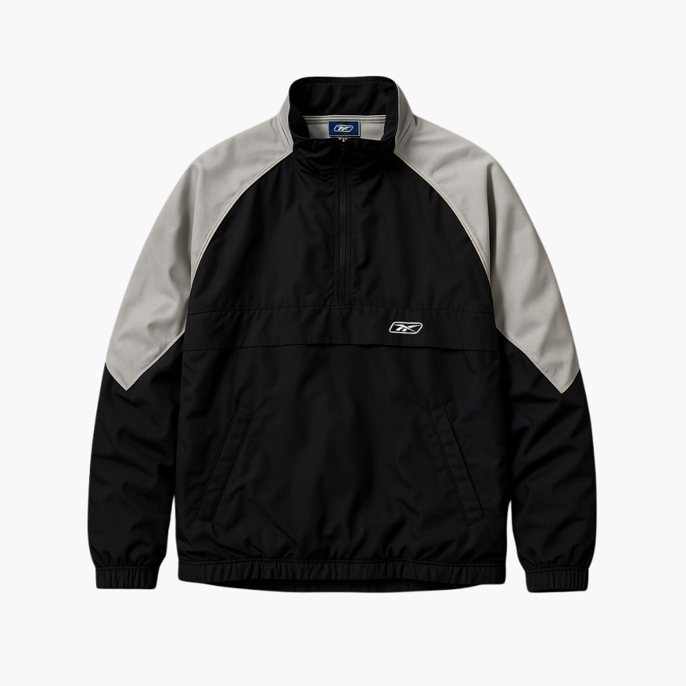 Reebok Anorak Pullover Kangaroo Pocket Two-Tone (L)