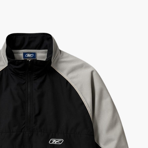 Reebok Anorak Pullover Kangaroo Pocket Two-Tone (L)