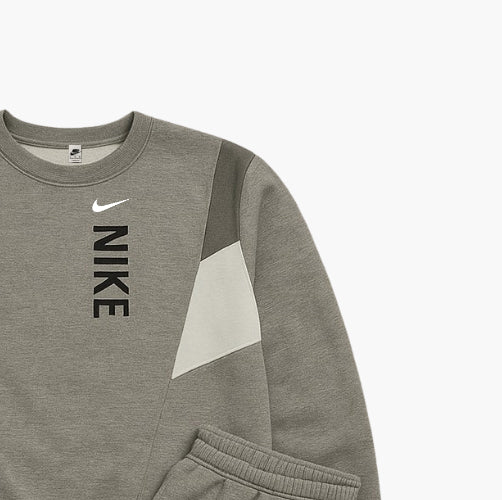 Nike Vintage Tracksuit Embroidered Logo Grey (XL)