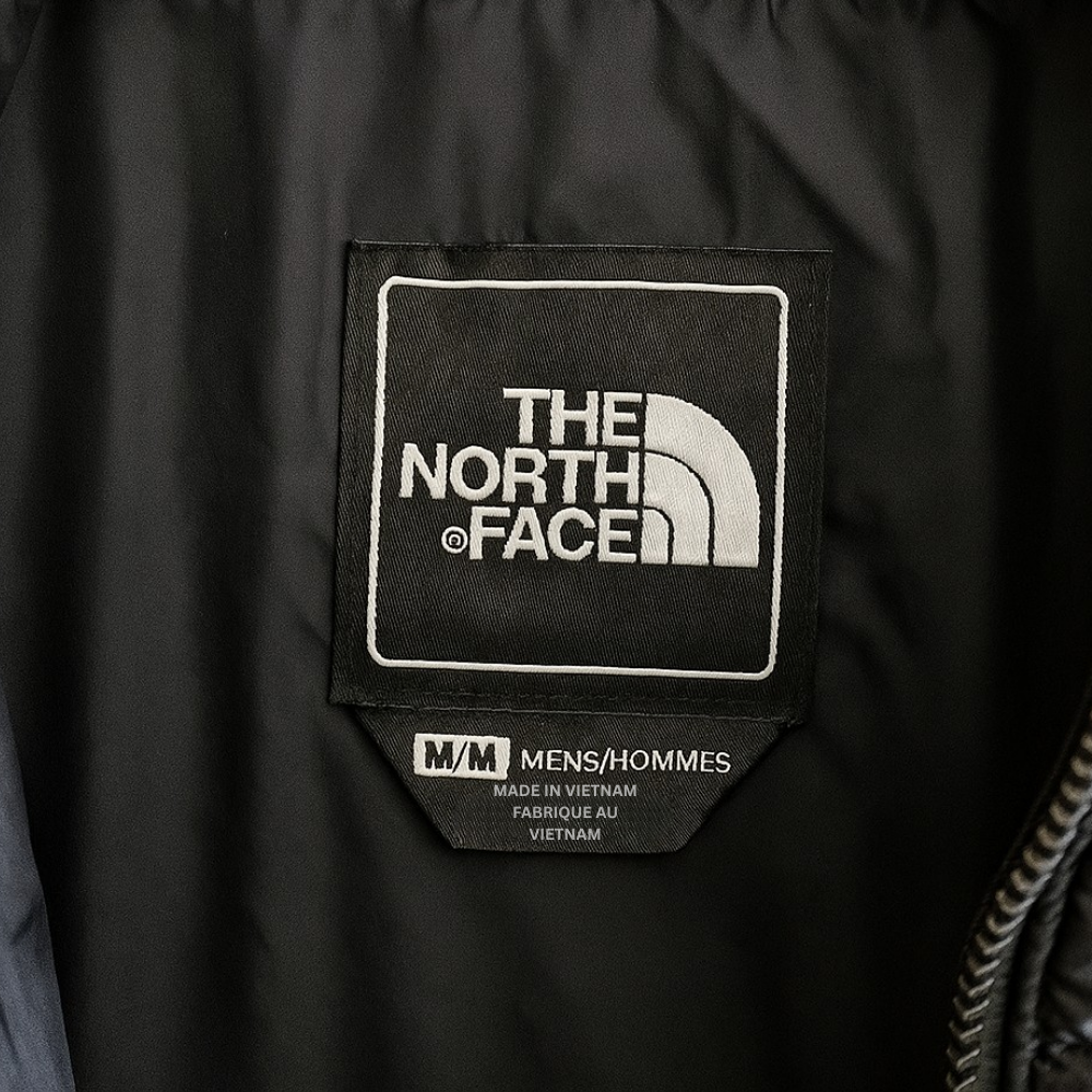 The North Face Vintage Lightweight Puffer Jacket Black (M)