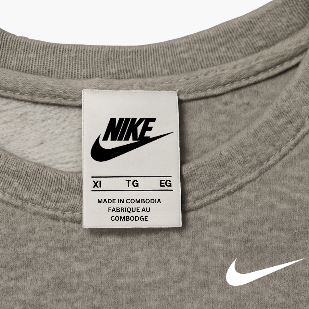 Nike Vintage Tracksuit Embroidered Logo Grey (XL)