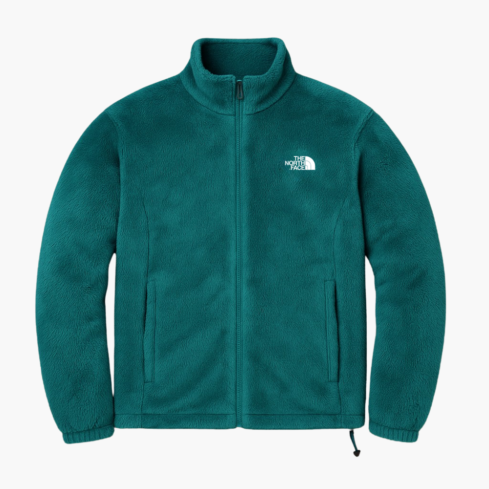 The North Face Vintage Fleece Jacket Dark Green / Navy (M)