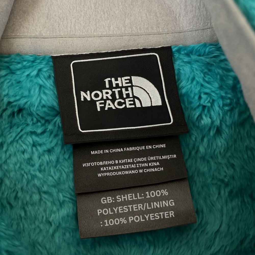 The North Face Vintage Fleece Jacket Dark Green / Navy (M)