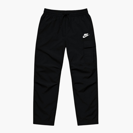 Nike Black Straight-Leg Cargo Pants (S)