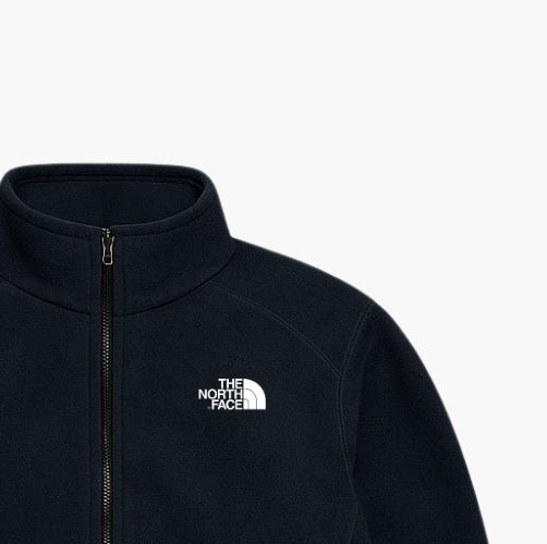 The North Face Vintage Fleece Jacket Navy Blue / Black (M)