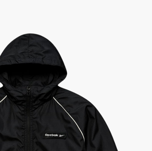 Reebok Windbreaker / Rain Jacket Black (S/M)