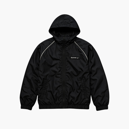 Reebok Windbreaker / Rain Jacket Black (S/M)