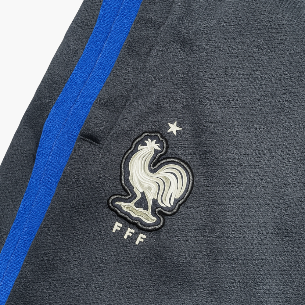 Nike Vintage France Tracksuit Embroidered Logo Black & Navy Blue (XL)