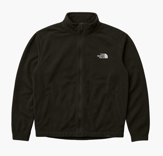 The North Face Vintage Lightweight Summer Fleece Jacket Black (L)