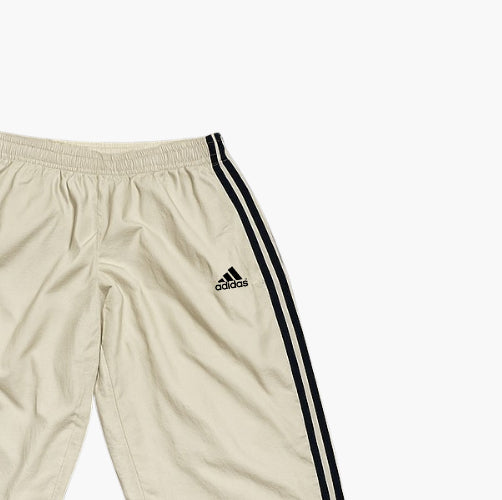 Adidas Nylon Trackpants Embroidered Logo (M)