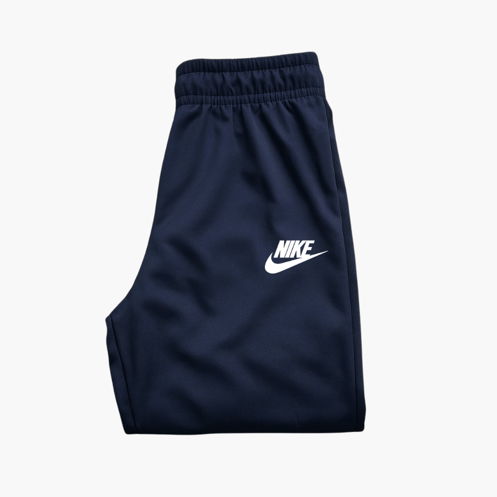 Nike Vintage Tracksuit Embroidered Logo Navy Blue & Blue (XL)