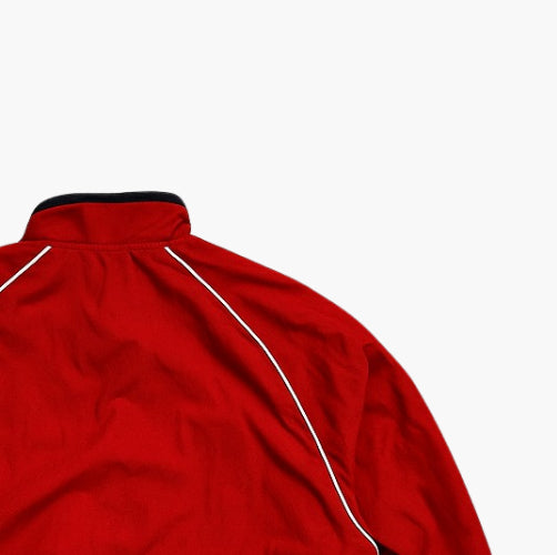 Nike Sports Jacket White Red (M)