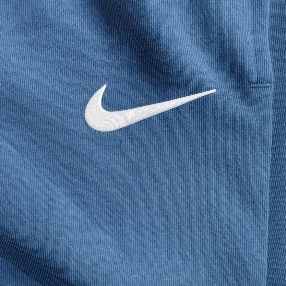 Nike Navy Blue Jogging Pants Embroidered Logo (S)