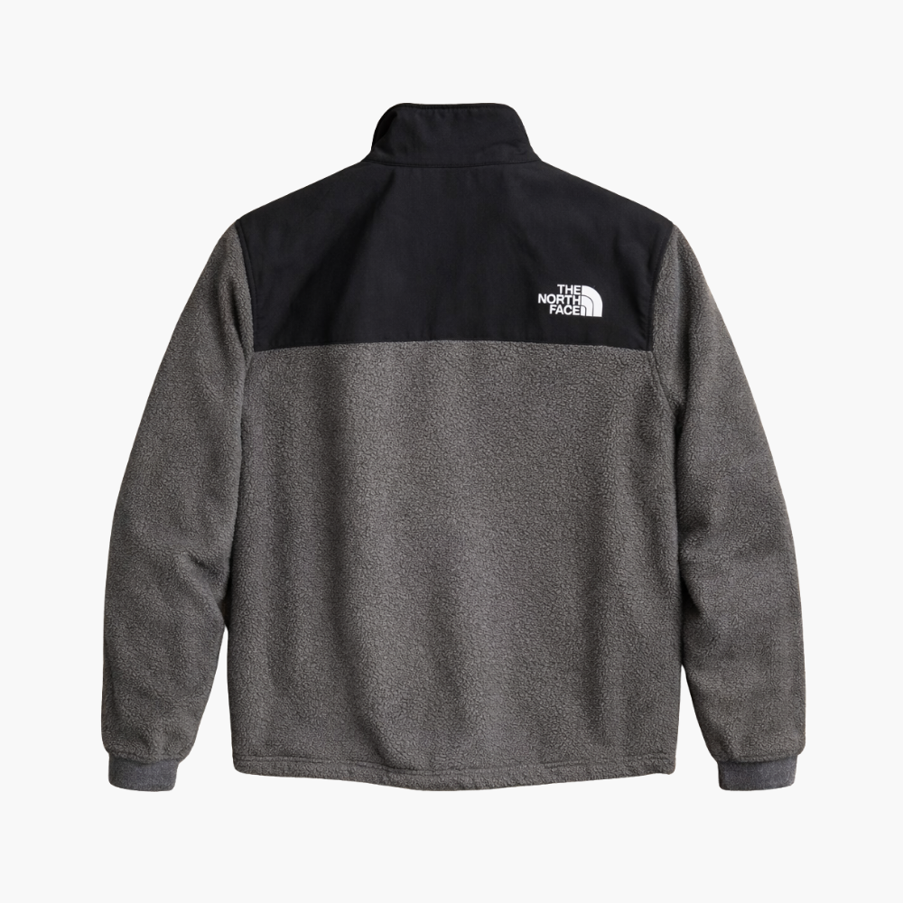 The North Face Grey & Black Fleece Jacket (S)
