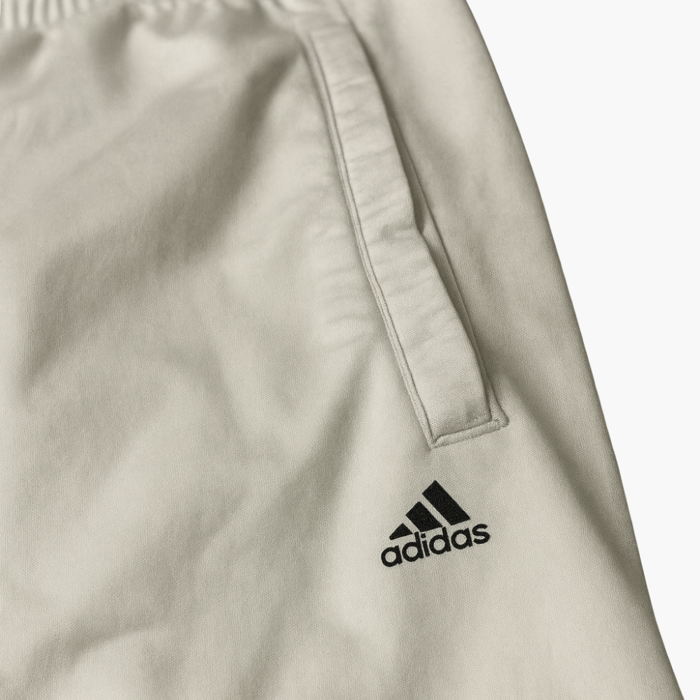 Adidas White/Cream Sweatpants (L)