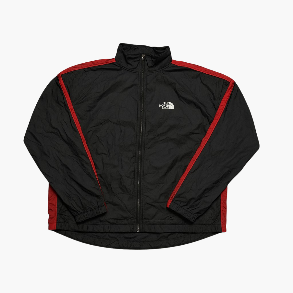 The North Face K-Way Windbreaker Black Red (S)